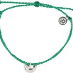 Pura Vida Gold or Silver Sloth Charity Wildlife Bracelet – 100% Waterproof, Adjustable Band – Coated Charm